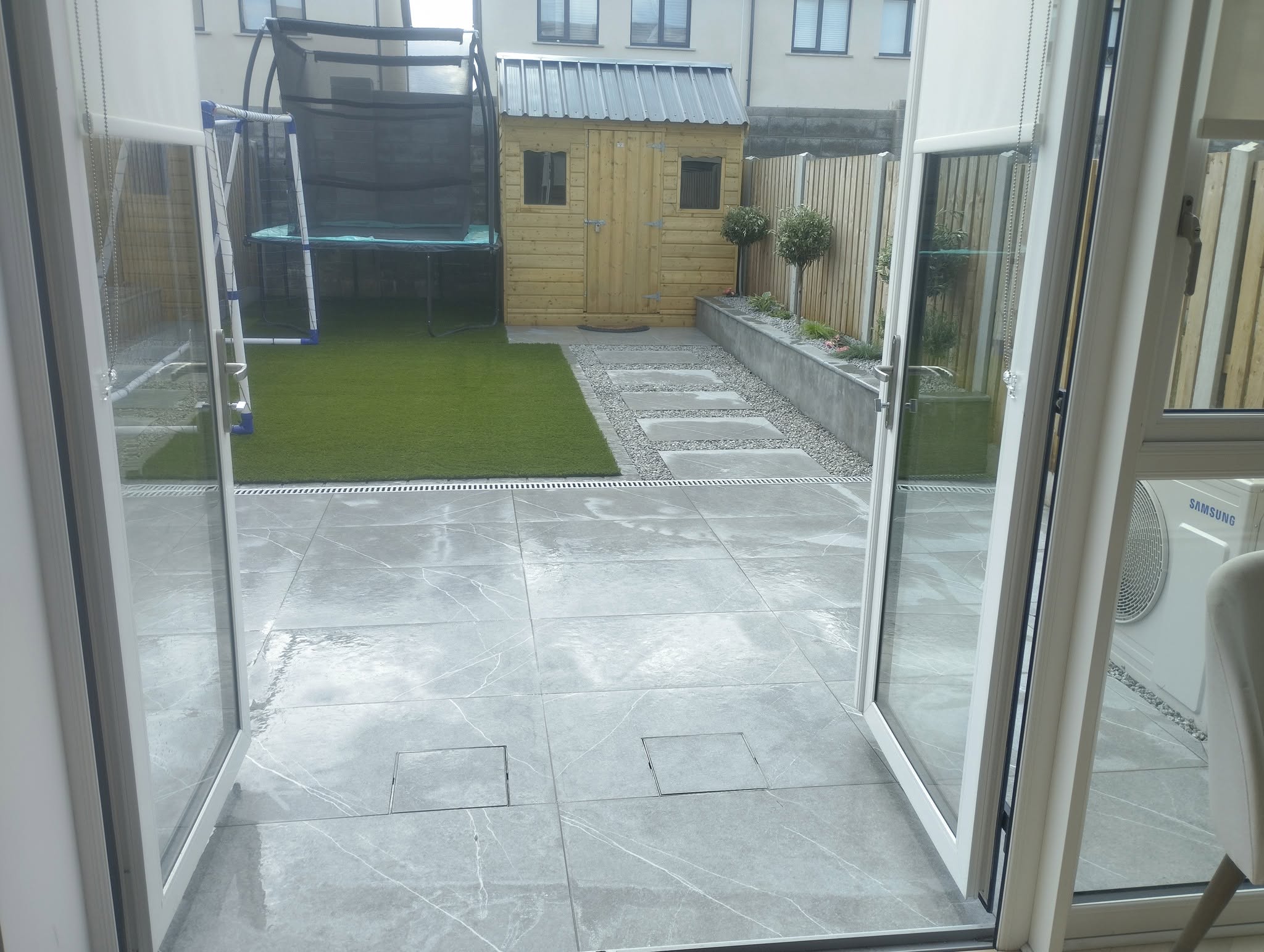 Family Garden Redesign after